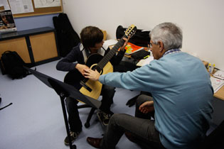 Ecole de musique cours guitare