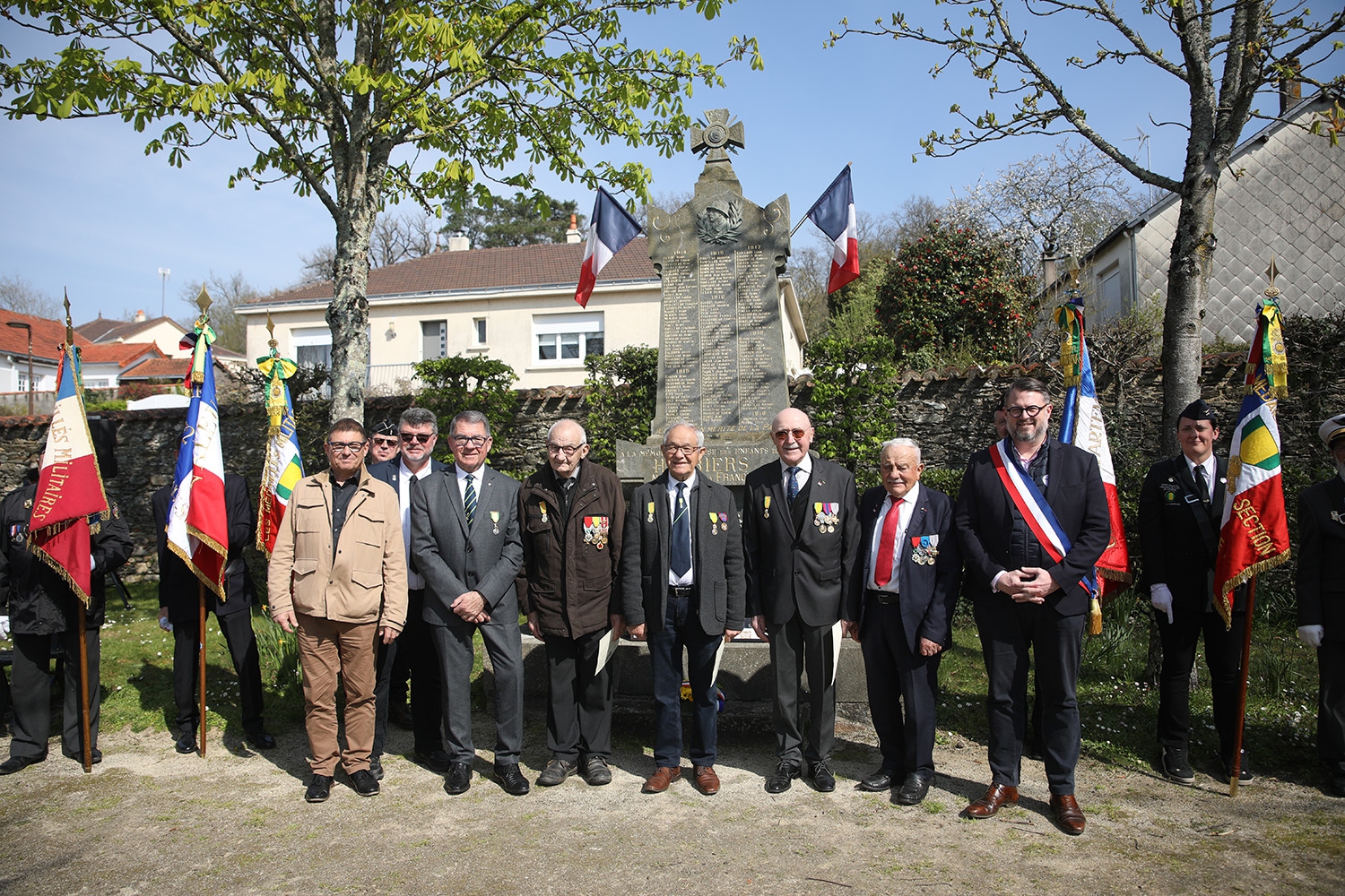 70 ans de la médaille militaire section 14-56 des Herbiers (56) copie