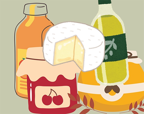 Affiche Marché Producteurs Locaux Illustration Vert (1)