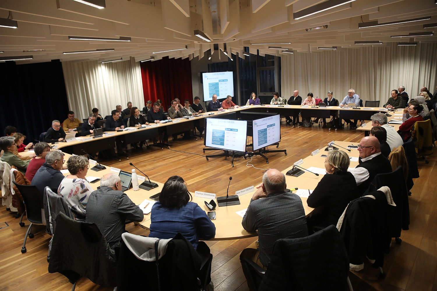 Conseil comcom budget mars 2026 big