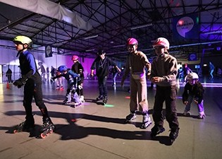 disco roller une
