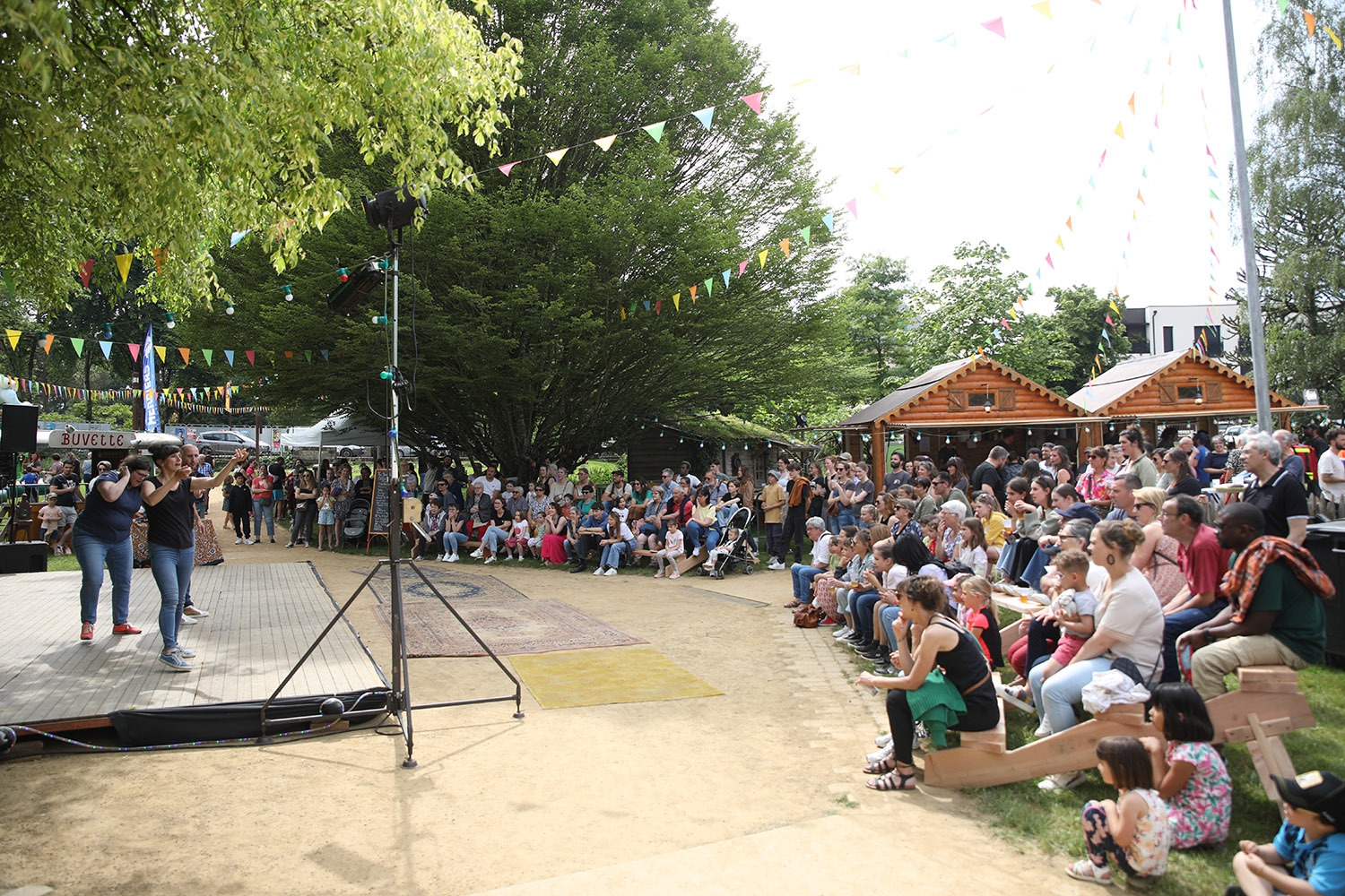 fête est dans le bourg