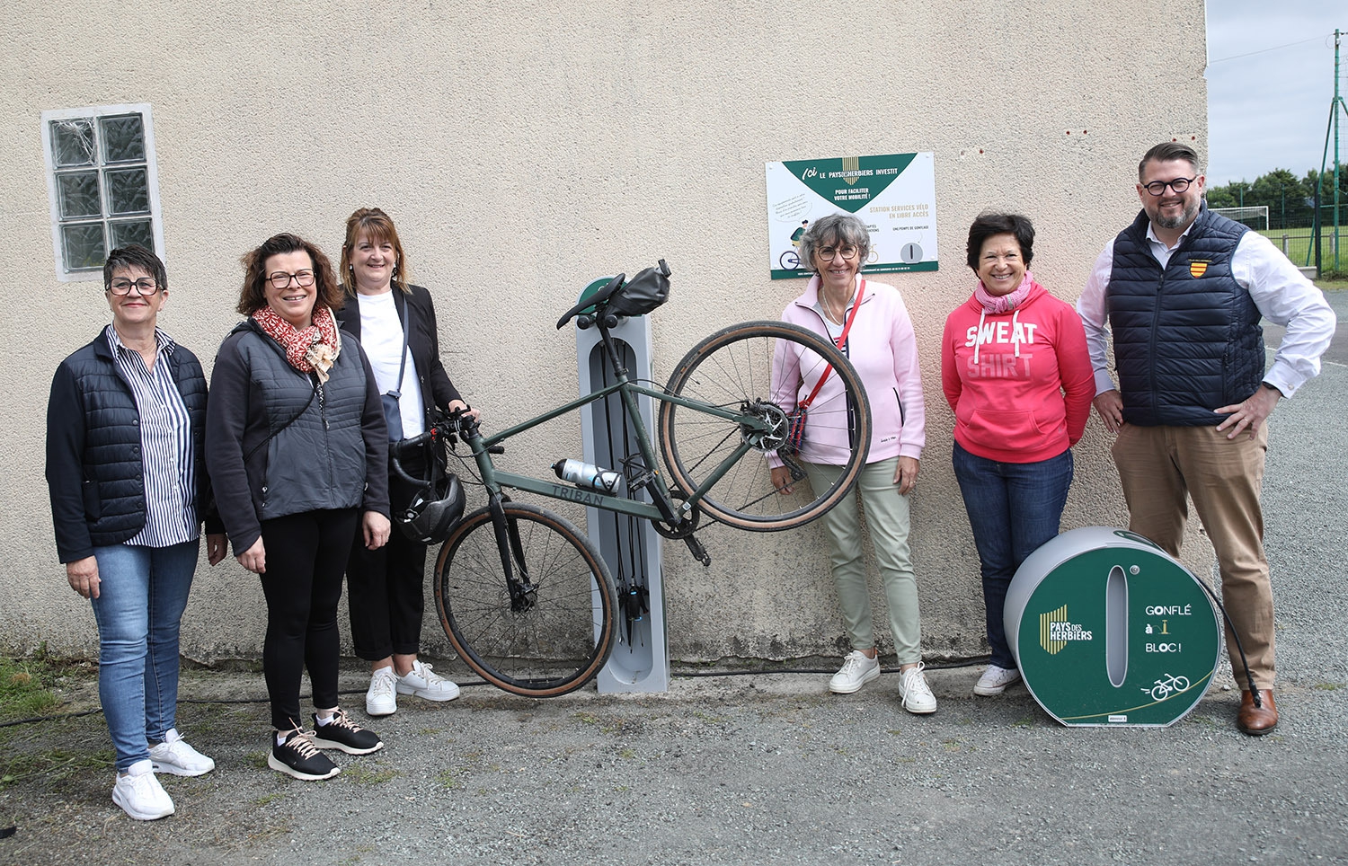 inauguration piste cyclable Les Herbiers - Saint-Paul (57) copie