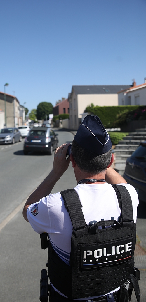 opération Contrôle de vitesse une