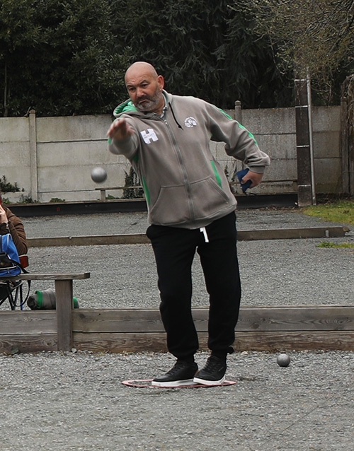 pétanque tireur