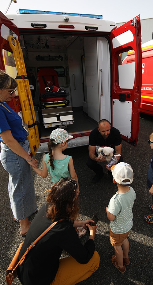Portes ouvertes des pompiers une