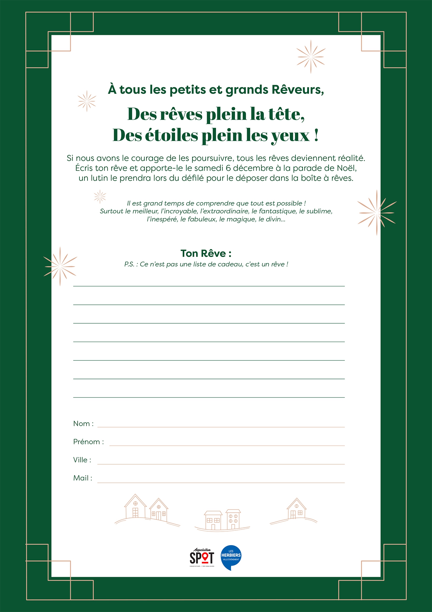 rêve au Père Noël