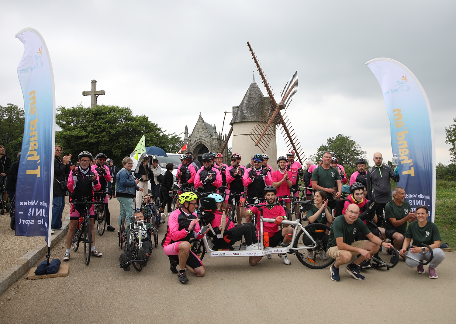 Vélos du coeur flamme olympiquebig