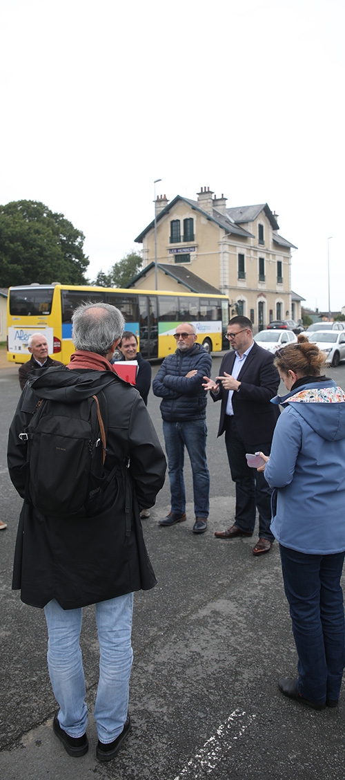 visite chantier Quartier de la Gare  une