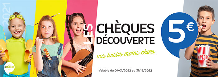 chèque decouverte 2022
