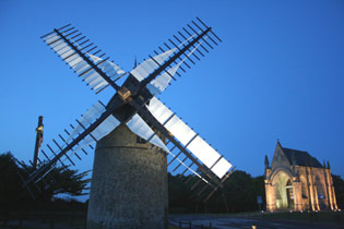 Mont des Alouettes de nuit