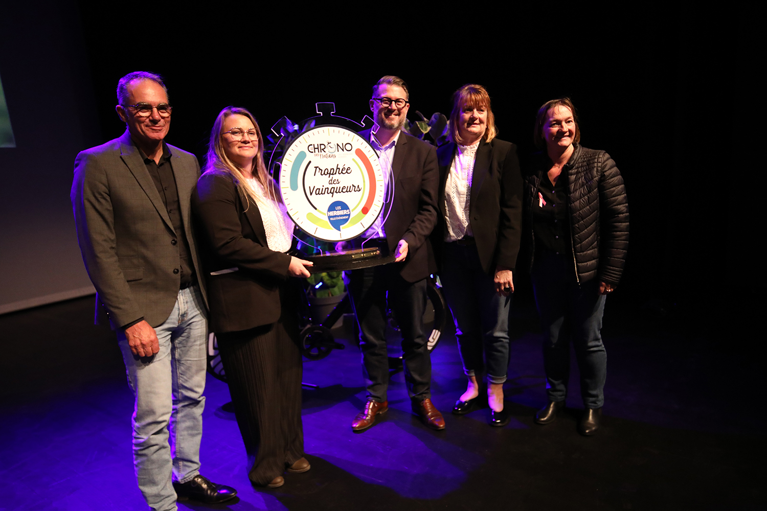 soirée de présentation du Chrono big